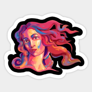 Venus portrait Sticker